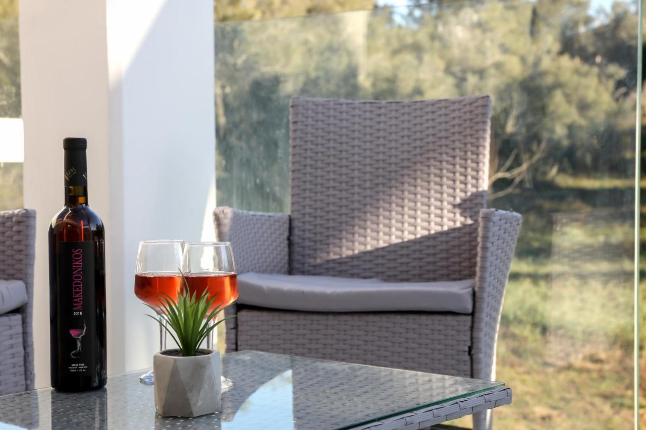 Rans Luxury Villas & Suites In Corfu With Swimming Pool جوفيا المظهر الخارجي الصورة