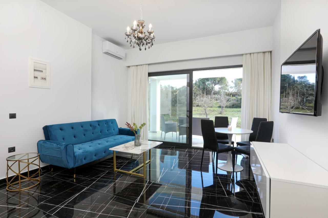 Rans Luxury Villas & Suites In Corfu With Swimming Pool جوفيا المظهر الخارجي الصورة