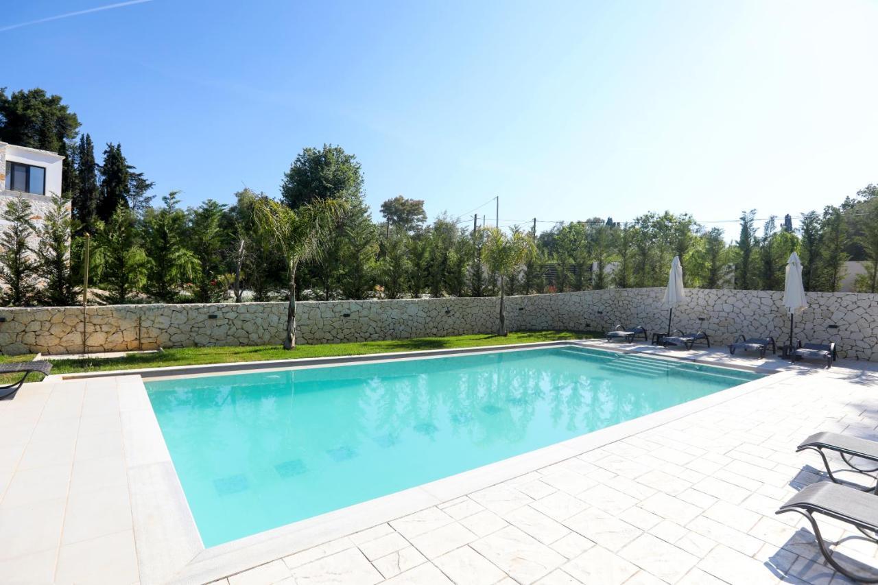 Rans Luxury Villas & Suites In Corfu With Swimming Pool جوفيا المظهر الخارجي الصورة